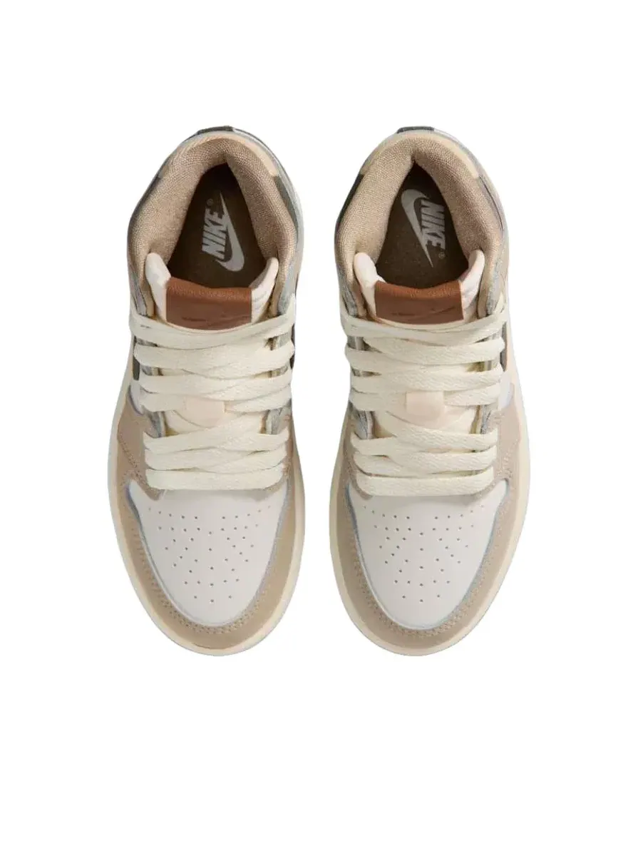 Кроссовки Air Jordan 1 Retro High OG «Хаки» FD2597-201 — изображение 4 из 6, бежевый