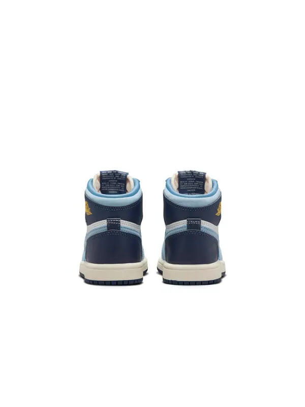 Кроссовки 1 ретро высокие og Air Jordan — изображение 4 из 4, синий/темно-синий