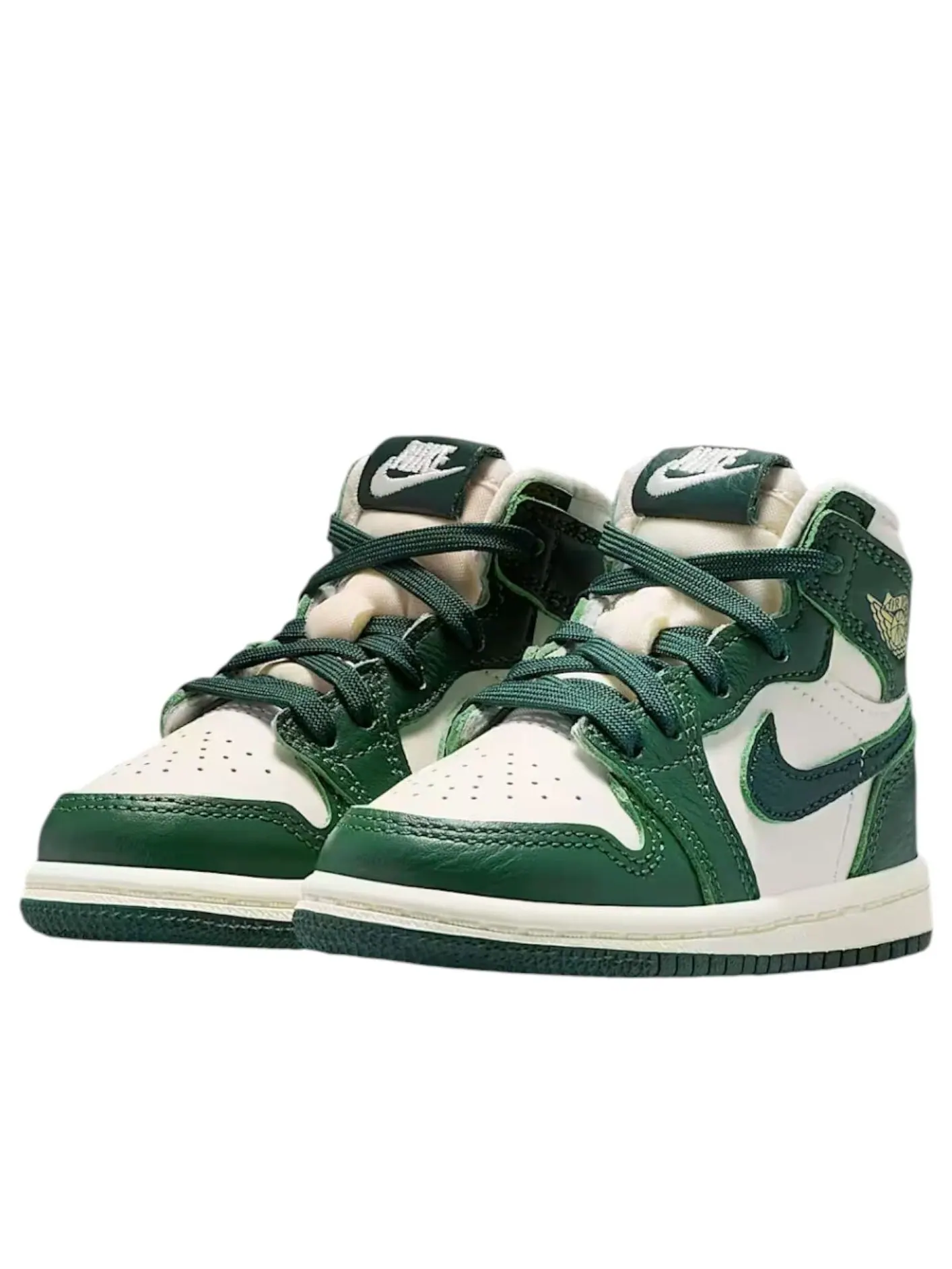 Кроссовки (TD) Air Jordan 1 Retro High OG 'Fir Pro Green' — изображение 3 из 6, зеленый
