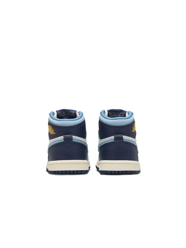 Кроссовки 1 ретро высокие og Air Jordan — изображение 4 из 4, синий/темно-синий
