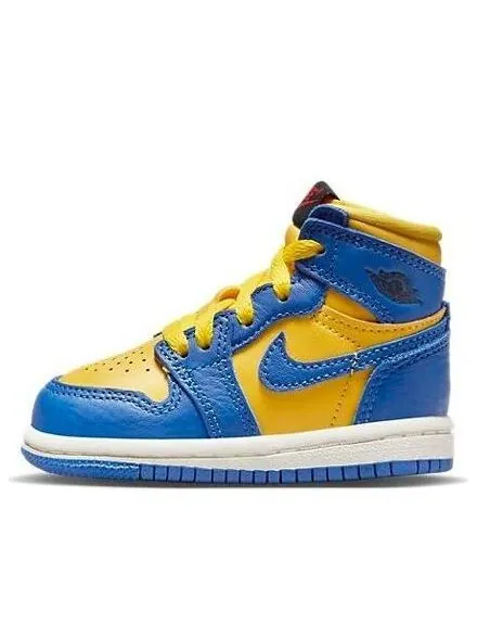 Кроссовки 1 ретро высокие og Air Jordan — изображение 1 из 4, желтый