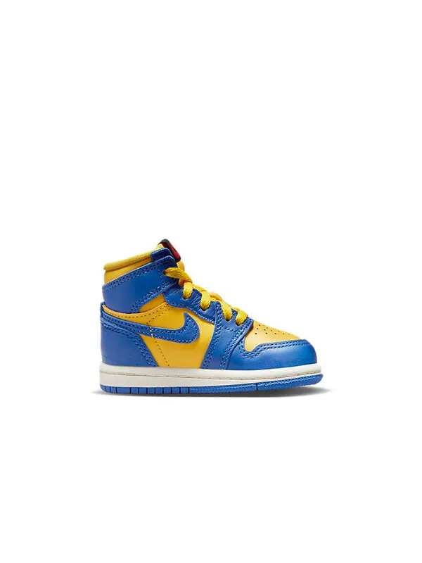 Кроссовки 1 ретро высокие og Air Jordan — изображение 3 из 4, желтый
