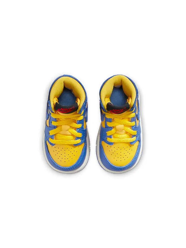 Кроссовки 1 ретро высокие og Air Jordan — изображение 4 из 4, желтый