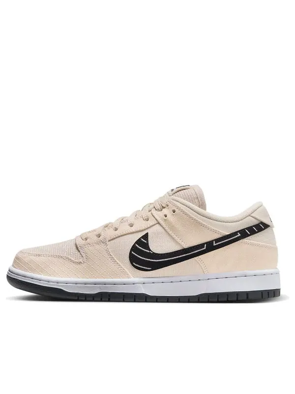 Кроссовки sb dunk low 'albino & preto - pearl white' Nike — изображение 1 из 4, черный