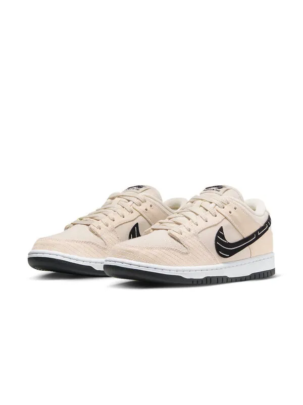 Кроссовки sb dunk low 'albino & preto - pearl white' Nike — изображение 2 из 4, черный
