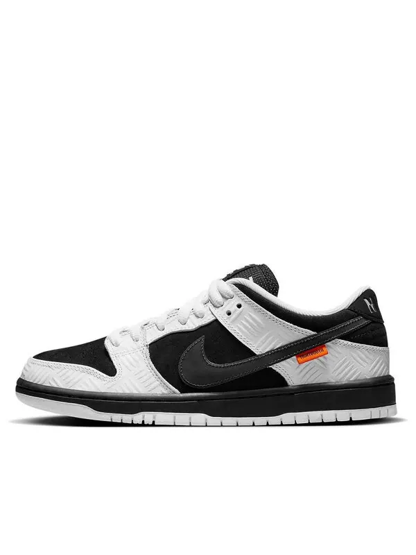 Кроссовки x tightbooth sb dunk low Nike — изображение 1 из 4, белый/черный-оранжевый