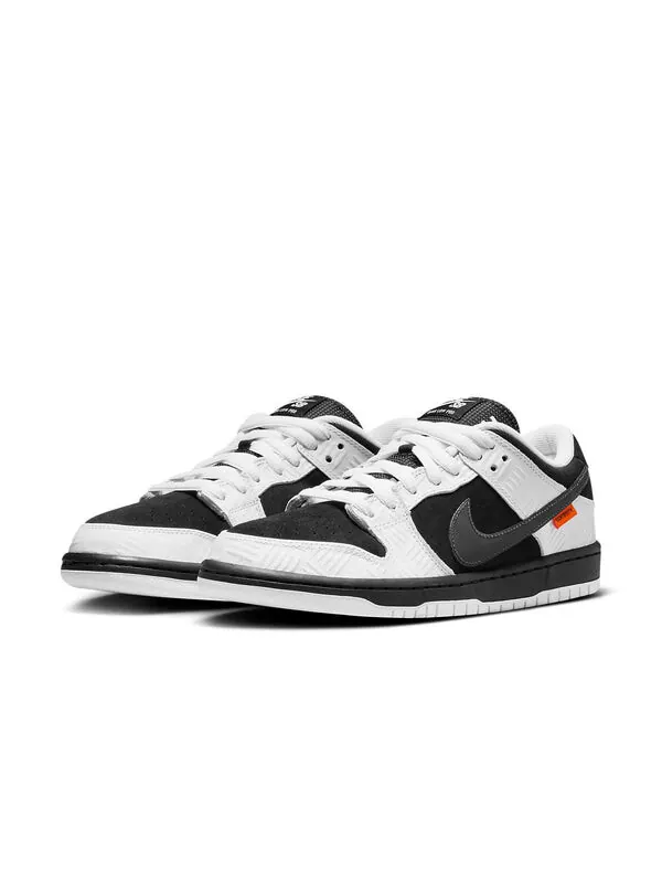 Кроссовки x tightbooth sb dunk low Nike — изображение 2 из 4, белый/черный-оранжевый