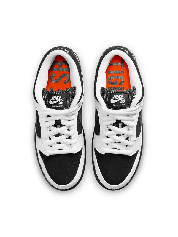 Кроссовки x tightbooth sb dunk low Nike — изображение 3 из 4, белый/черный-оранжевый