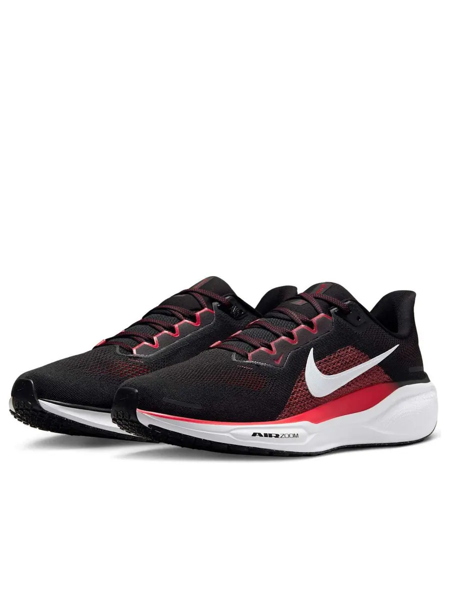 Кроссовки Nike Air Zoom Pegasus 41 'Black Fire Red' — изображение 4 из 6, черный