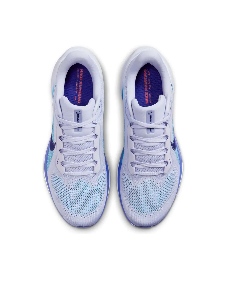 Кроссовки Nike Air Zoom Pegasus 41 'Ghost Football Grey Deep Night Blue Void' — изображение 4 из 6, серый