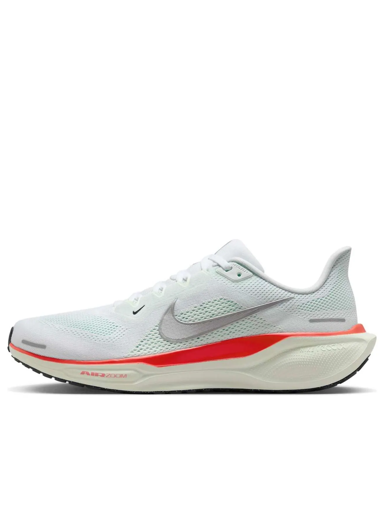 Кроссовки Nike Air Zoom Pegasus 41 'White Silver Barely Green Bright Crimson' — изображение 1 из 6, белый
