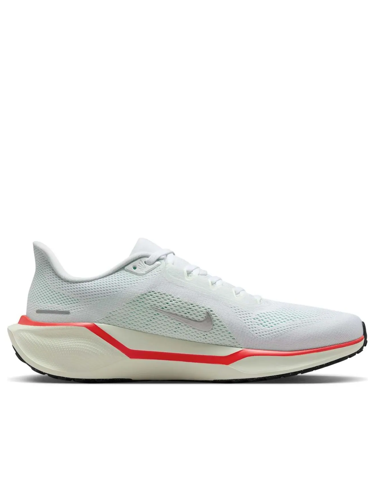 Кроссовки Nike Air Zoom Pegasus 41 'White Silver Barely Green Bright Crimson' — изображение 2 из 6, белый