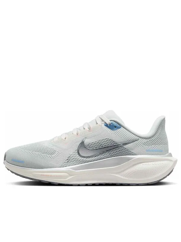 Кроссовки air zoom pegasus 41 'photon dust metallic pewter' Nike — изображение 1 из 4, металлик//розовый