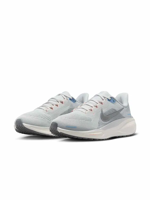 Кроссовки air zoom pegasus 41 'photon dust metallic pewter' Nike — изображение 3 из 4, металлик//розовый