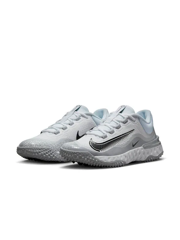 Кроссовки alpha huarache elite 4 tf turf 'white wolf grey' Nike — изображение 4 из 4