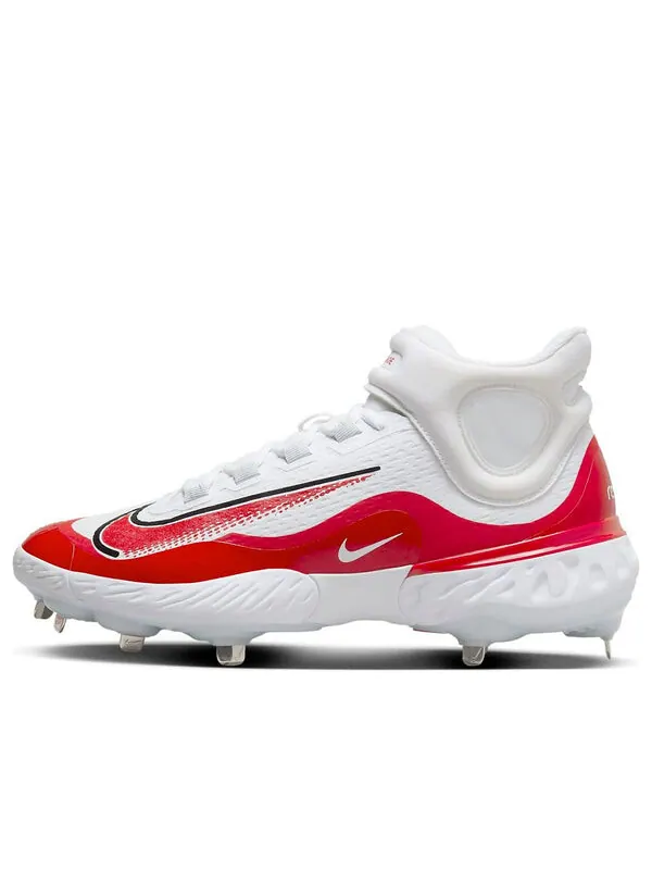 Кроссовки alpha huarache elite 4 mid 'white university red' Nike — изображение 1 из 4