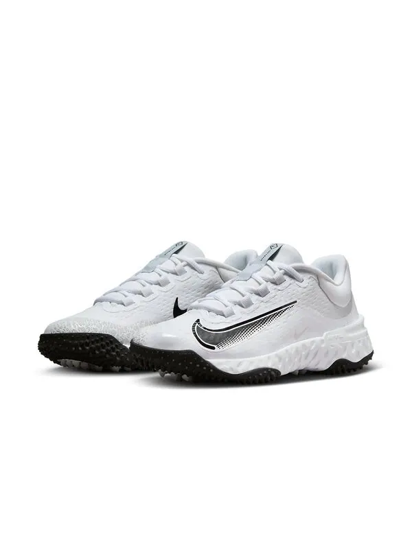 Кроссовки alpha huarache elite 4 turf Nike — изображение 3 из 4, белый//черный