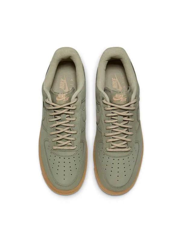 Кроссовки air force 1 low 07 wb Nike — изображение 4 из 4, зеленый/коричневый