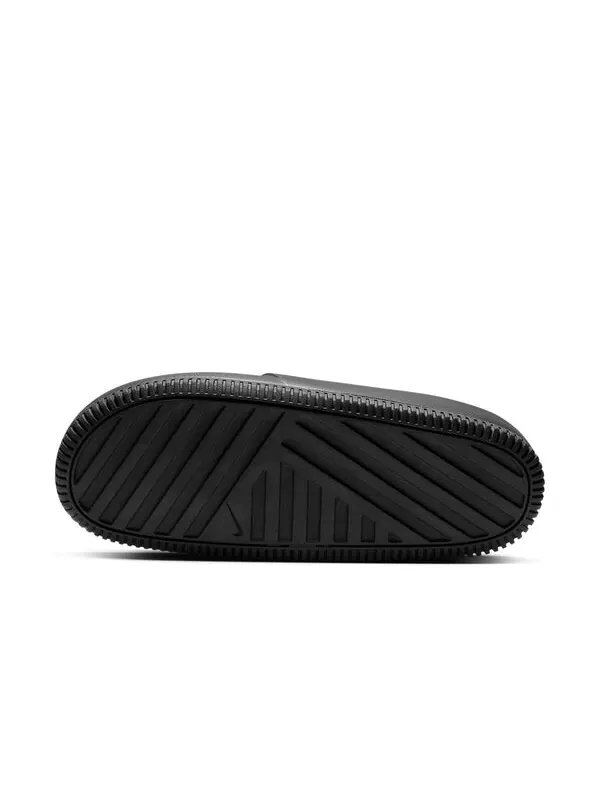 Тапочки calm slide 'triple black' Nike — изображение 4 из 4, черный/черный