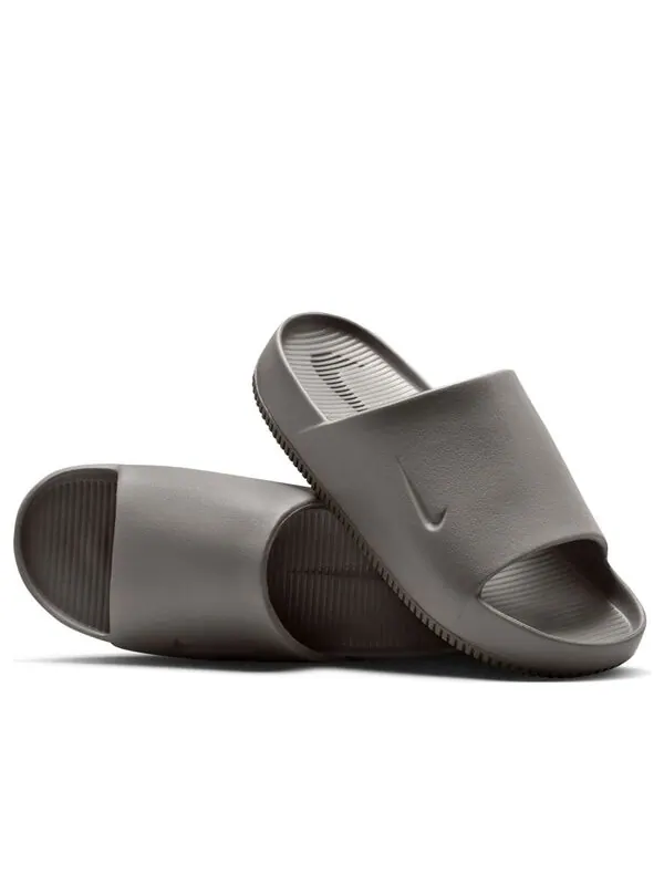 Тапочки calm slide 'flat pewter' Nike — изображение 2 из 4, серый