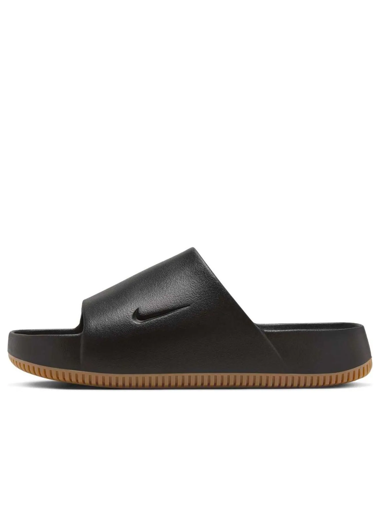 Шлепанцы Nike Calm Slides 'Black Gum' — изображение 1 из 5, черный