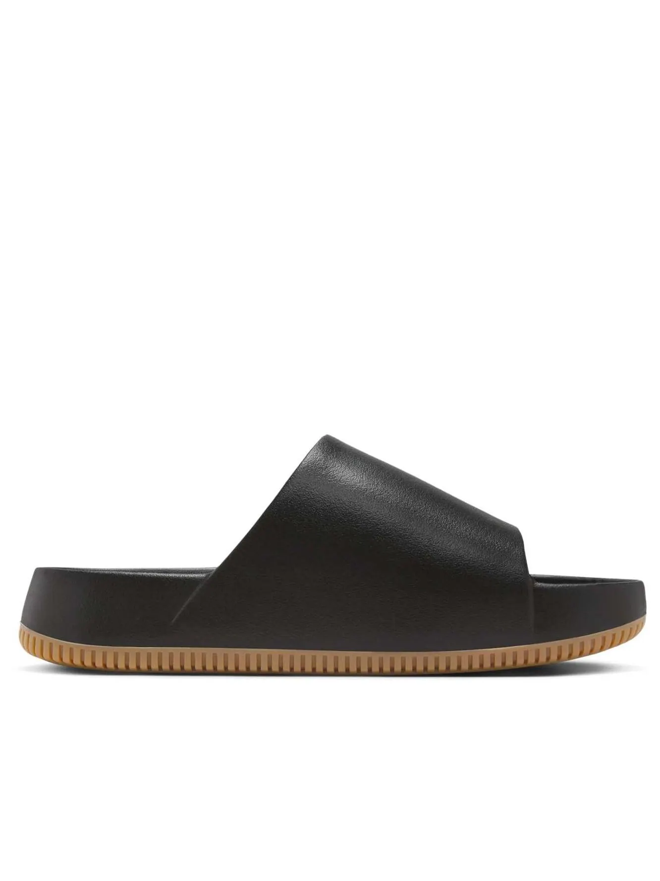 Шлепанцы Nike Calm Slides 'Black Gum' — изображение 2 из 5, черный