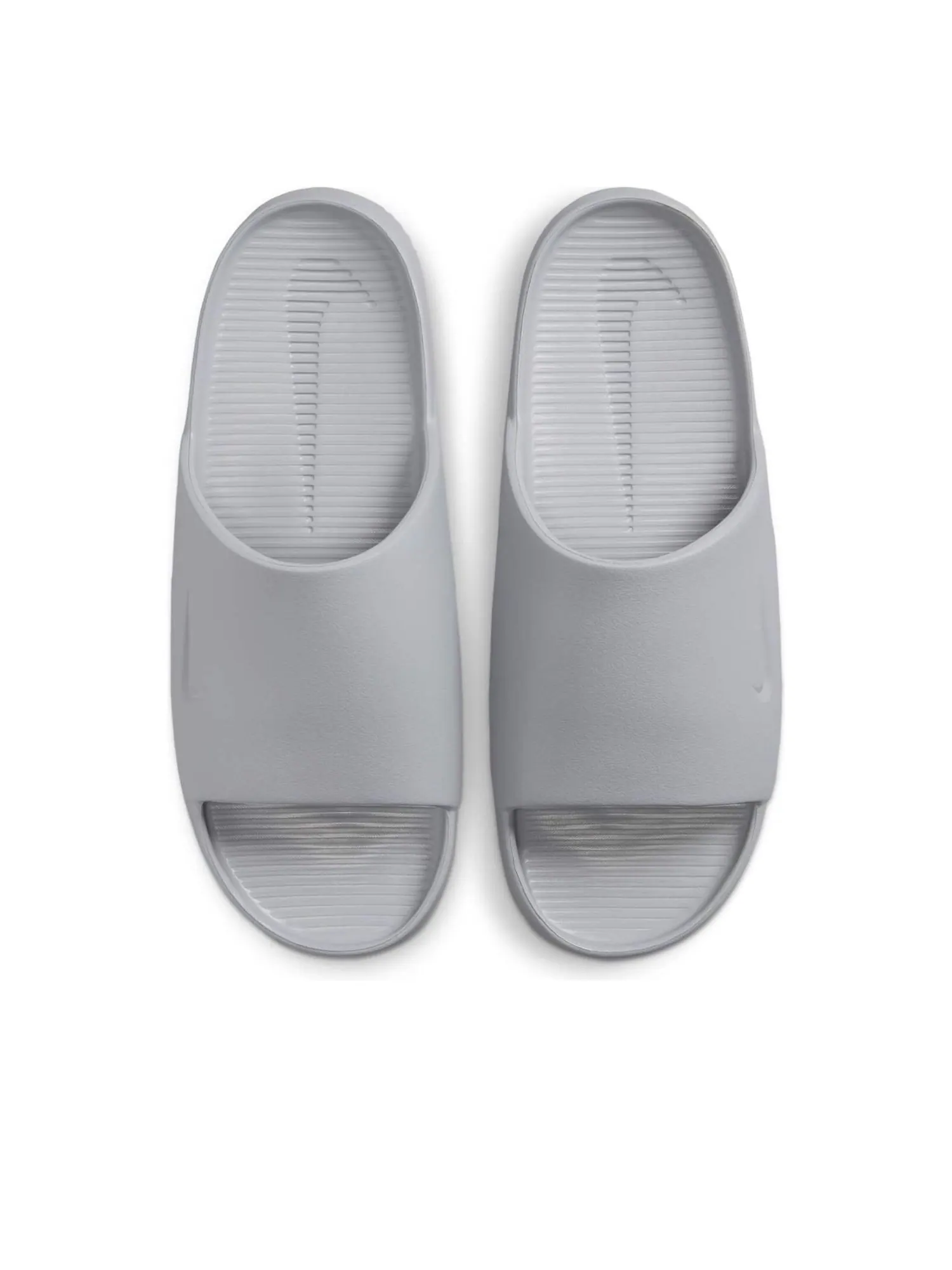 Шлепанцы Nike Calm Slides 'Wolf Grey Photon Dust' — изображение 4 из 5, серый