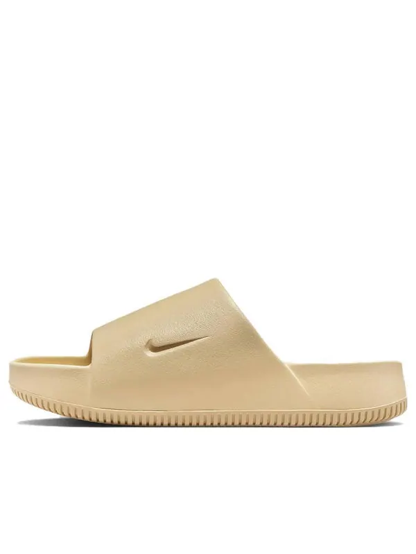 Тапочки calm slide 'sesame' Nike — изображение 1 из 4, бежевый