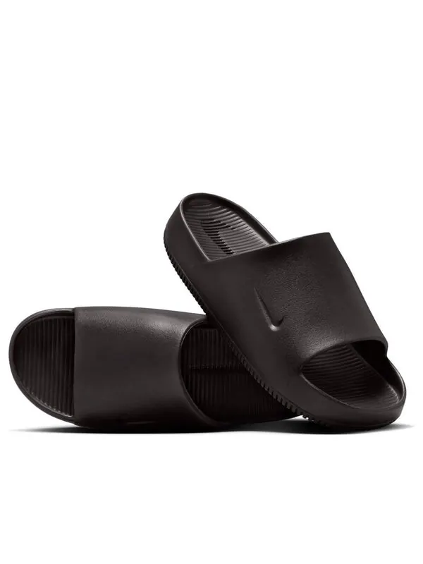 Тапочки calm slide 'velvet brown' Nike — изображение 2 из 4, коричневый/коричневый