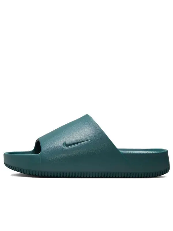 Тапочки calm slide 'geode teal' Nike — изображение 1 из 4, зеленый