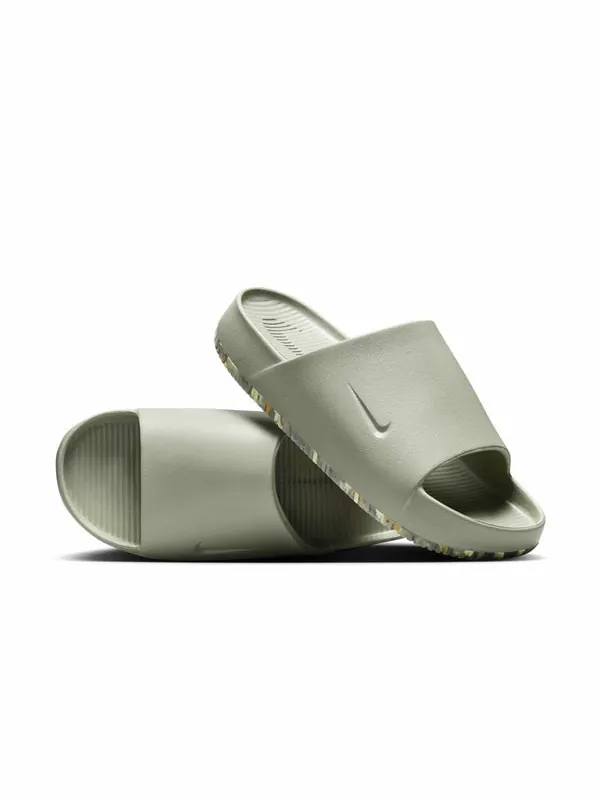 Тапочки calm slides Nike — изображение 3 из 4, зеленый