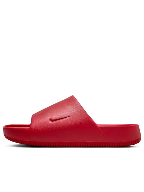 Тапочки calm slide 'red' Nike — изображение 1 из 4, красный