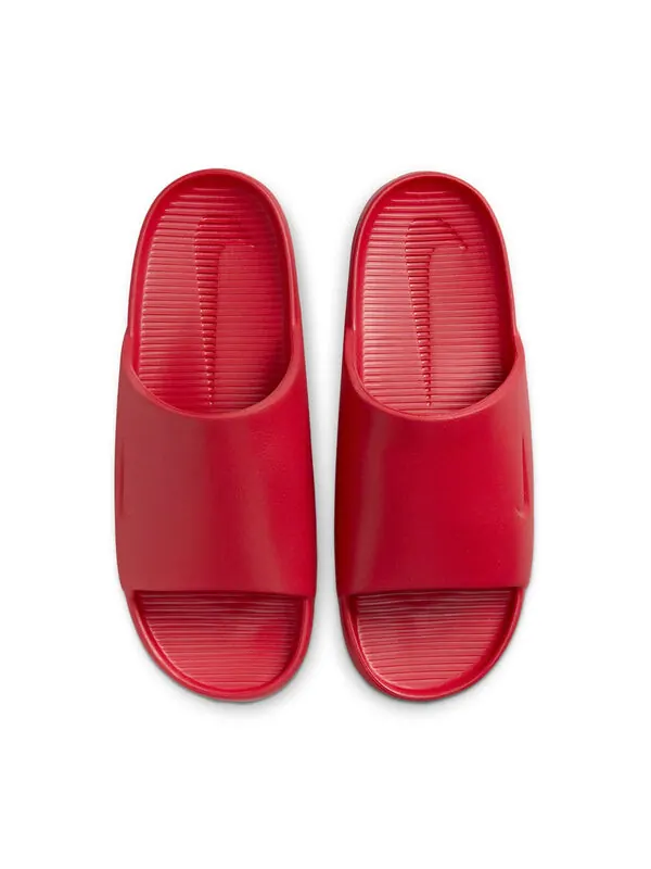 Тапочки calm slide 'red' Nike — изображение 3 из 4, красный