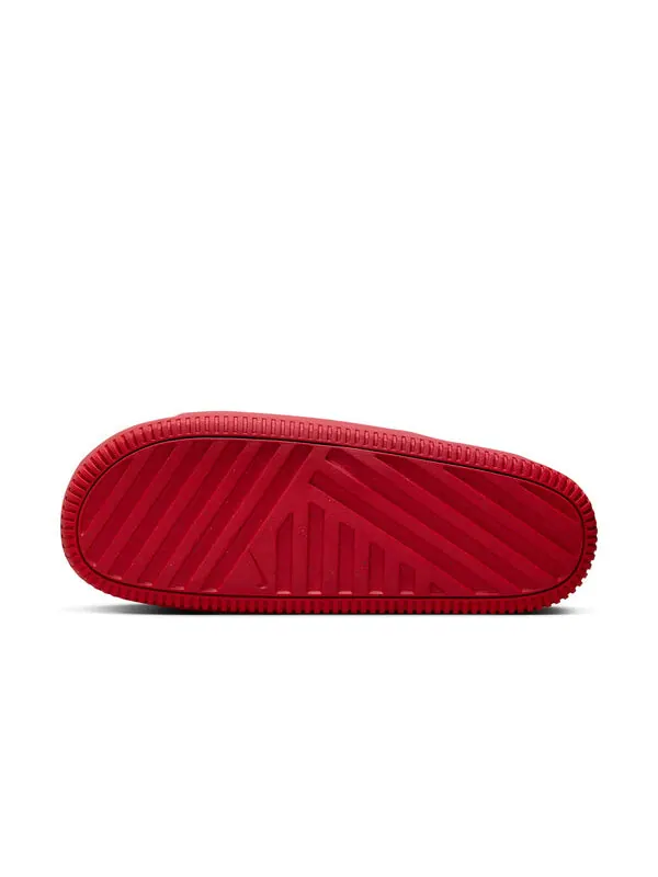 Тапочки calm slide 'red' Nike — изображение 4 из 4, красный