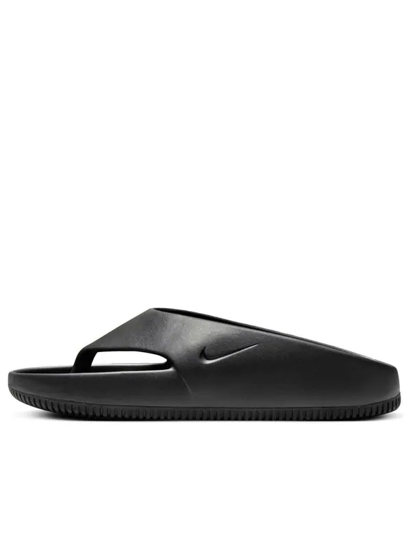 Тапочки calm flip flop slipper 'black' Nike — изображение 1 из 4, черный