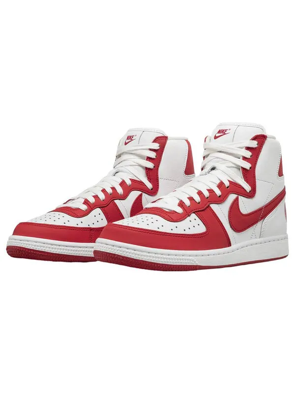Кроссовки terminator high x comme des garcons homme plus 'red' Nike — изображение 4 из 4, белый/красный