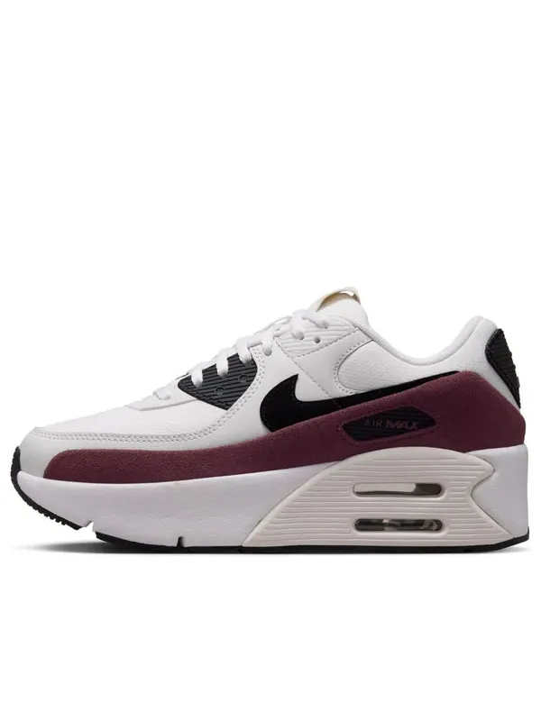 Кроссовки air max 90 lv8 'sail night maroon phantom black' Nike — изображение 1 из 4, черный