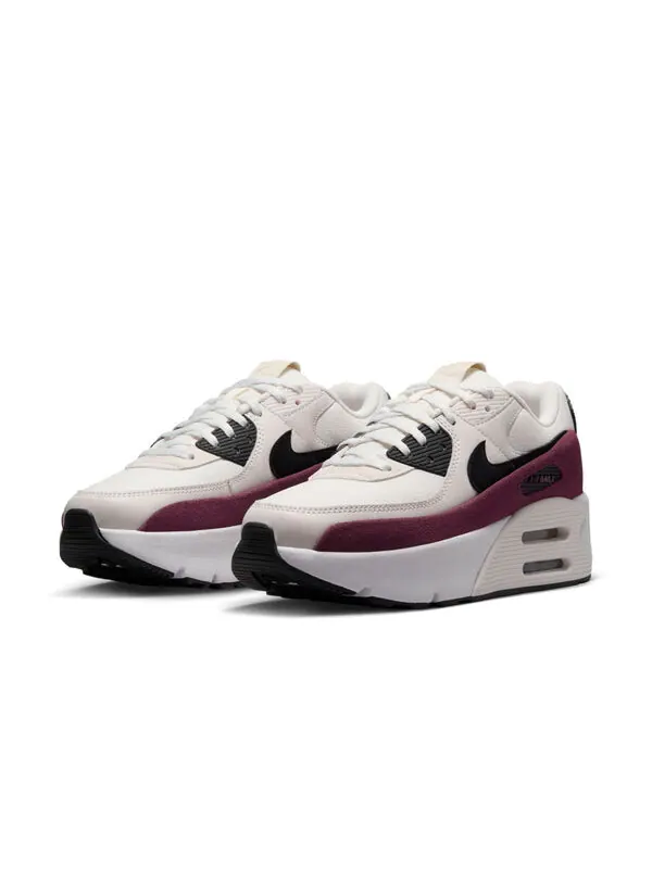 Кроссовки air max 90 lv8 'sail night maroon phantom black' Nike — изображение 3 из 4, черный