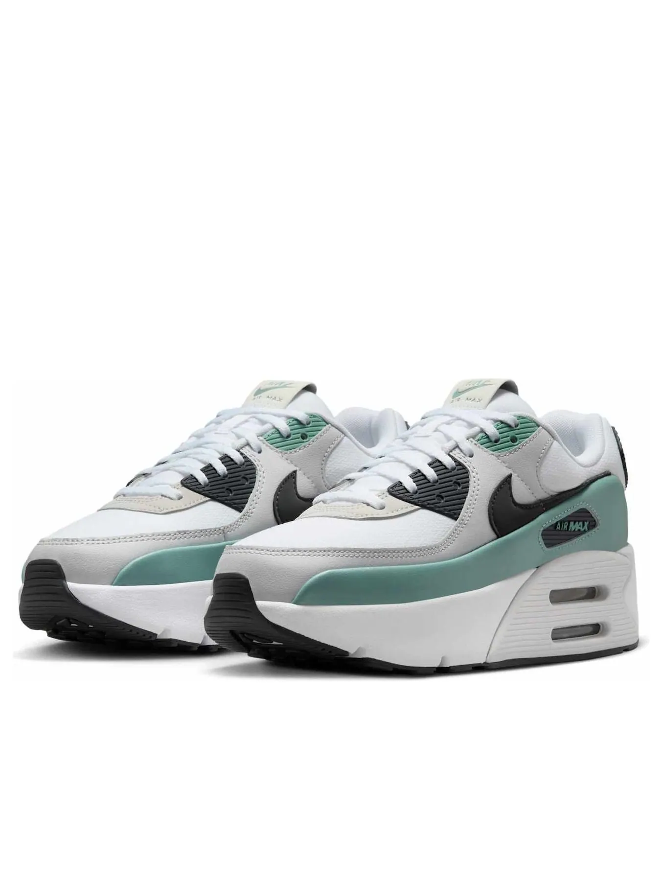 Кроссовки (WMNS) Nike Air Max 90 LV8 'White Cannon Vast Grey' — изображение 4 из 6, белый