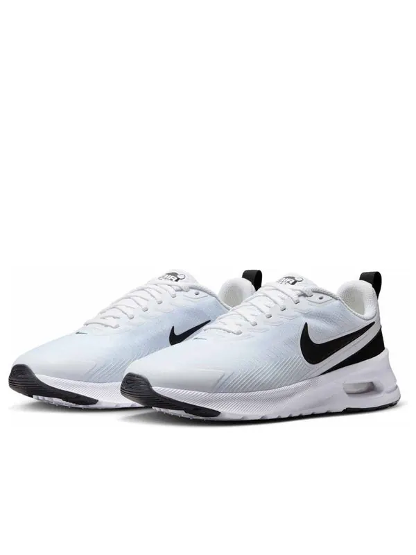 Кроссовки air max nuaxis 'white black' Nike — изображение 3 из 4, белый/черный
