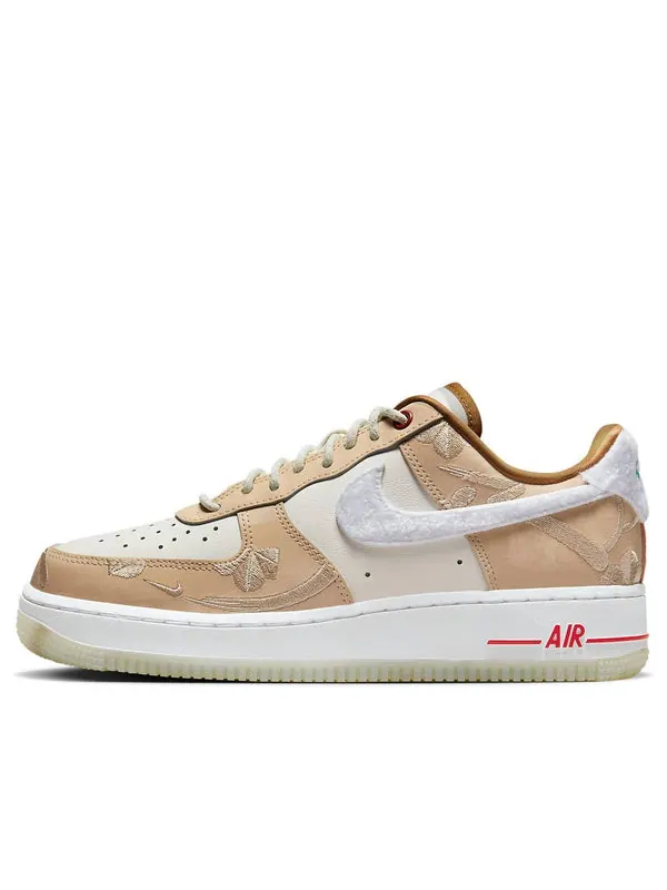 Кроссовки air force 1 '07 lx 'year of the rabbit' Nike — изображение 1 из 4, кремовый/белый/красный