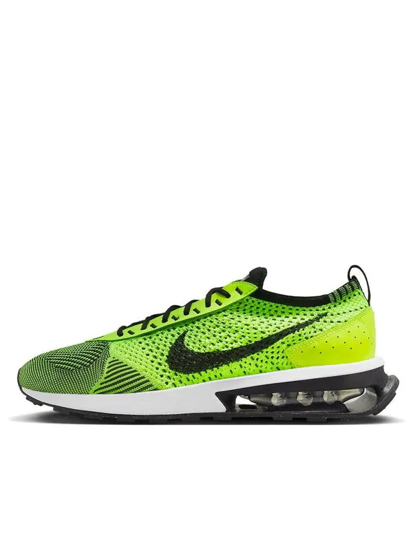 Кроссовки air max flyknit racer 'volt' Nike — изображение 1 из 4, черный/белый