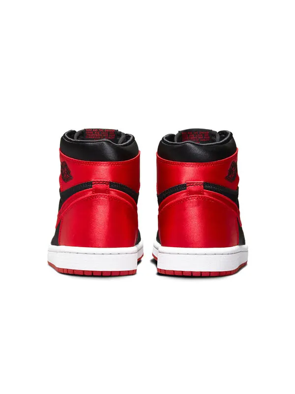 Кроссовки 1 ретро высокие og Air Jordan — изображение 4 из 4, черный/красный/белый