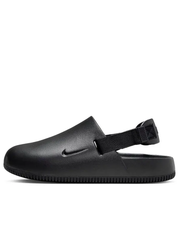 Тапочки calm mule "black" Nike — изображение 1 из 4, черный