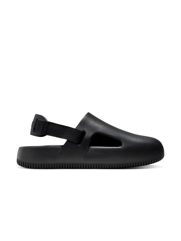 Тапочки calm mule "black" Nike — изображение 2 из 4, черный