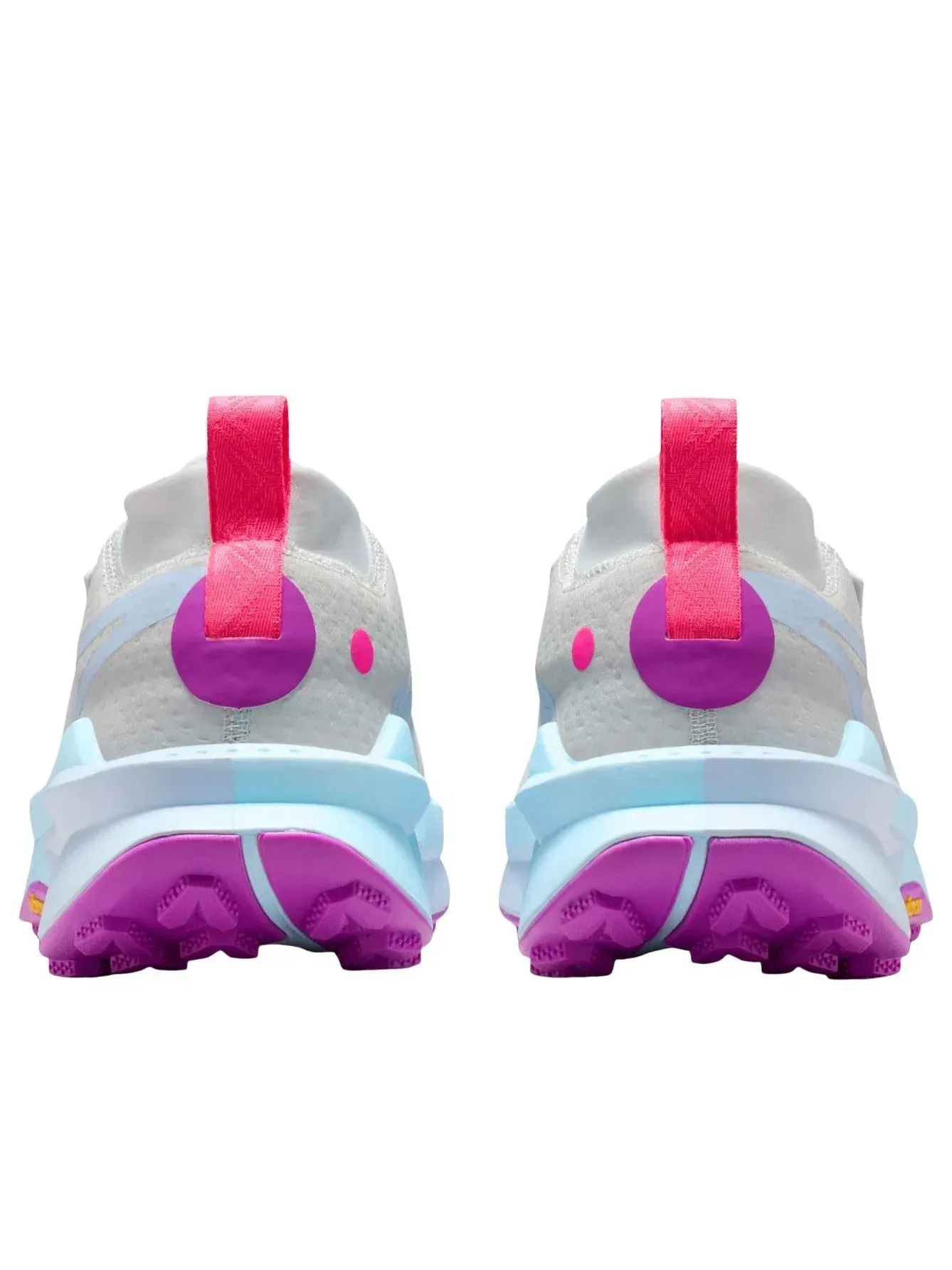 Кроссовки Nike ZoomX Zegama 2 'Photon Dust Glacier Blue Hyper Pink' FD5190-014 — изображение 4 из 6, серый