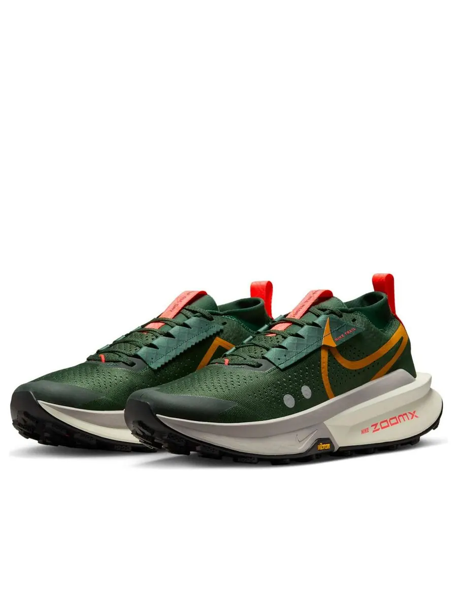 Кроссовки Nike ZoomX Zegama 2 'Fir College Grey Desert Ochre' — изображение 3 из 6, зеленый