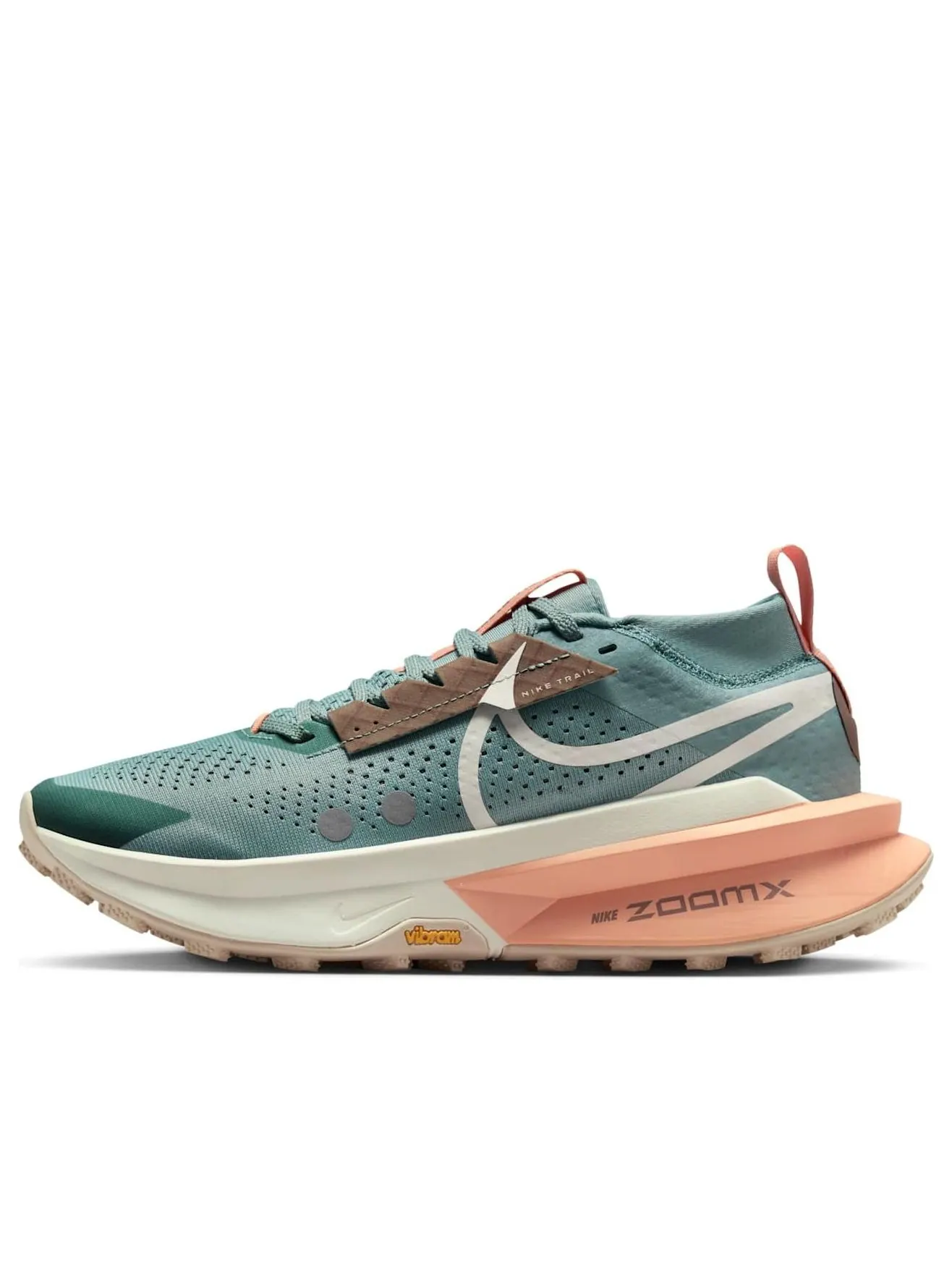 Кроссовки (WMNS) Nike Zegama 2 'Cannon Orange Chalk' — изображение 1 из 6, зеленый