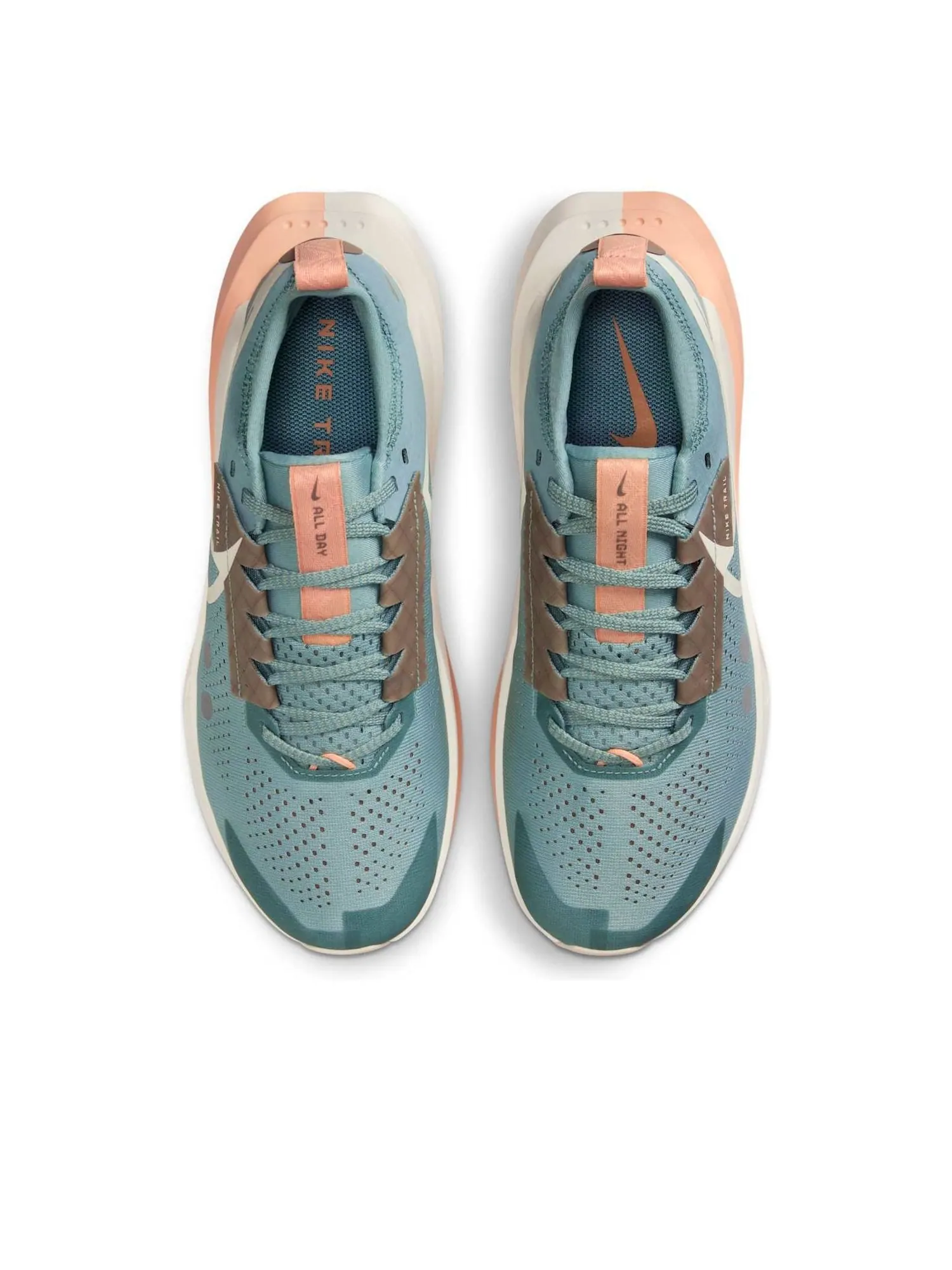 Кроссовки (WMNS) Nike Zegama 2 'Cannon Orange Chalk' — изображение 2 из 6, зеленый
