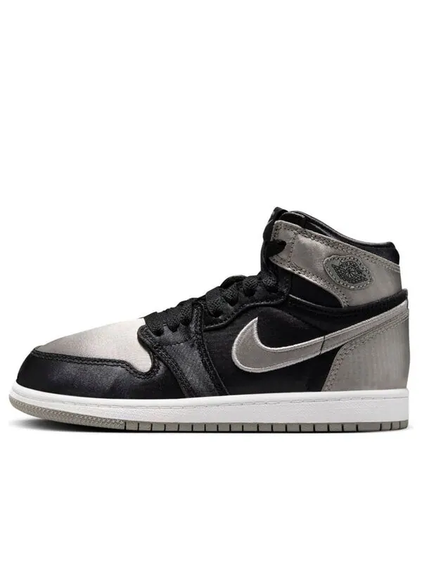 Кроссовки 1 retro high og 'satin shadow' Air Jordan — изображение 1 из 4, черный/серый/белый